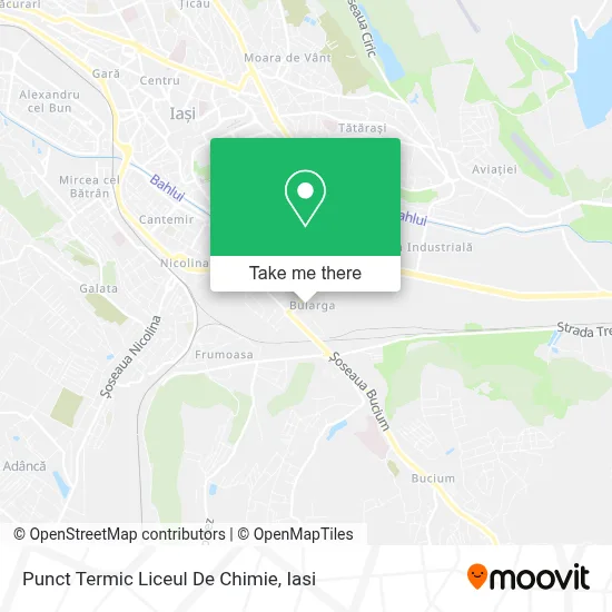 Punct Termic Liceul De Chimie map