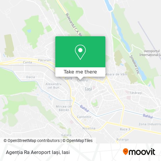 Agenția Ra Aeroport Iași map