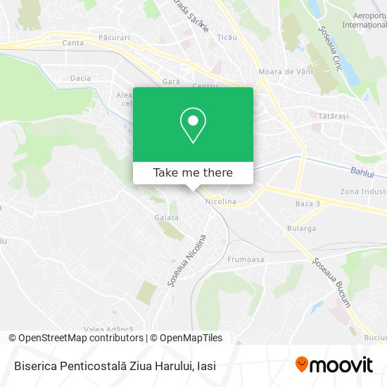 Biserica Penticostală Ziua Harului map