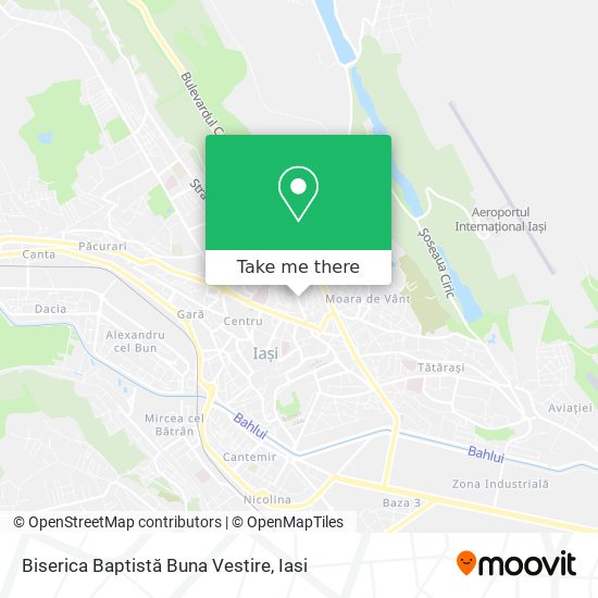 Biserica Baptistă Buna Vestire map