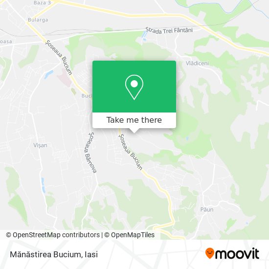 Mănăstirea Bucium map
