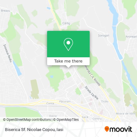 Biserica Sf. Nicolae Copou map