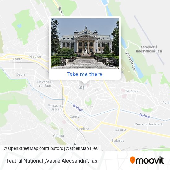 Teatrul Național „Vasile Alecsandri” map