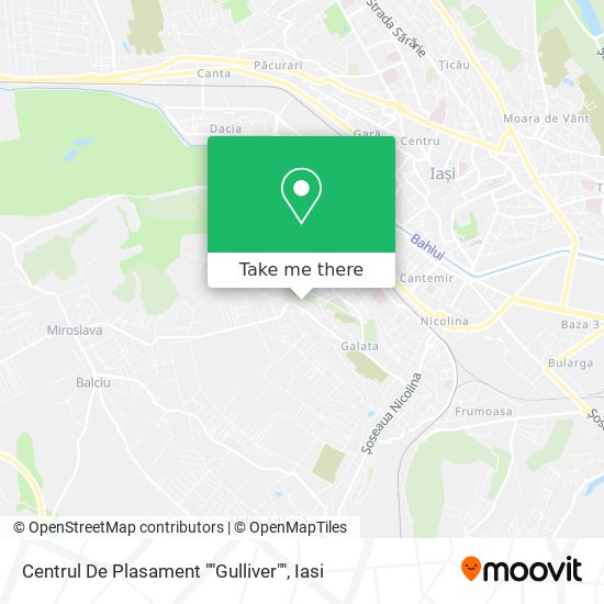 Centrul De Plasament ""Gulliver"" map