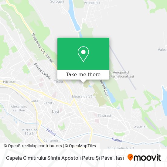 Capela Cimitirului Sfinții Apostoli Petru Și Pavel map