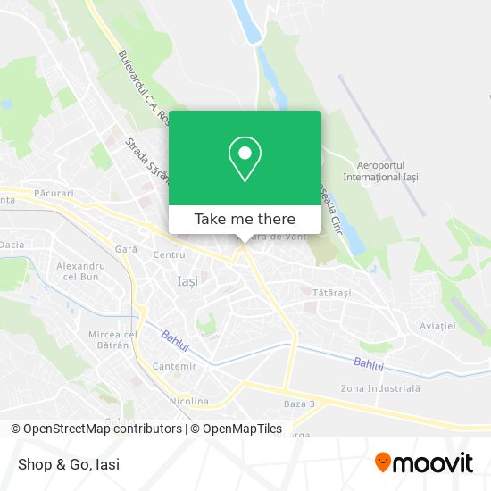 Shop & Go map