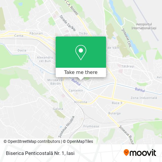 Biserica Penticostală Nr. 1 map