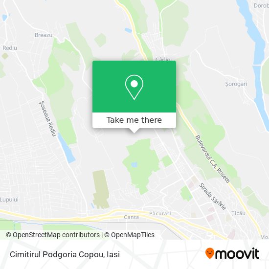 Cimitirul Podgoria Copou map