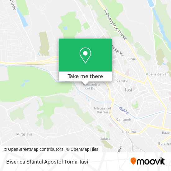 Biserica Sfântul Apostol Toma map