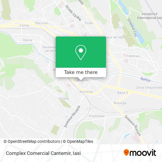 Complex Comercial Cantemir map
