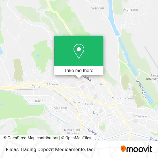 Fildas Trading Depozit Medicamente map