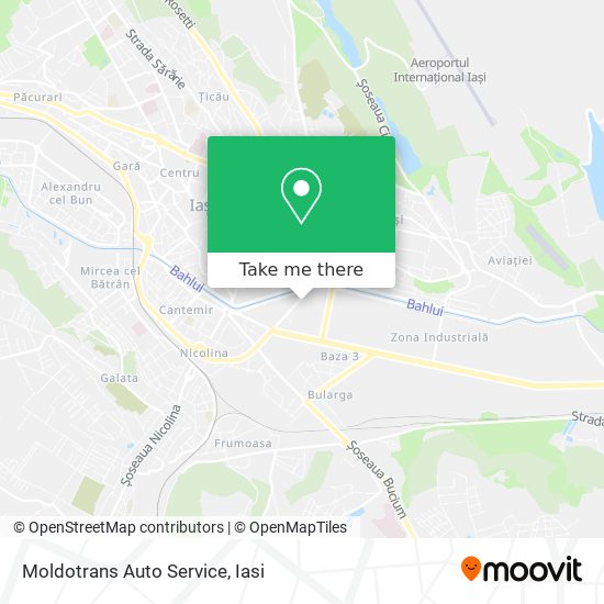 Moldotrans Auto Service map