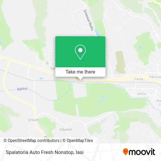 Spalatoria Auto Fresh Nonstop map