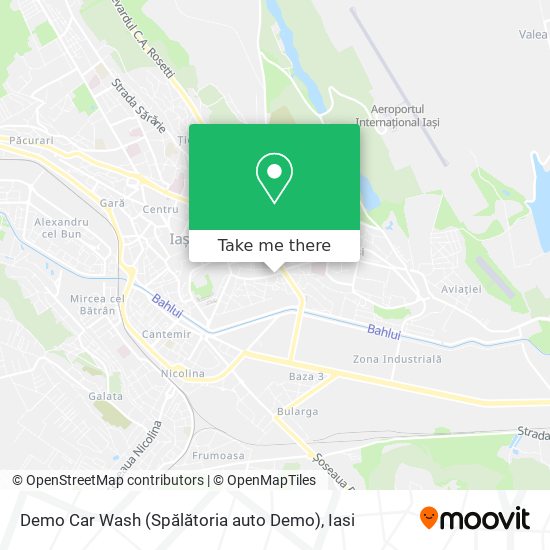 Demo Car Wash (Spălătoria auto Demo) map