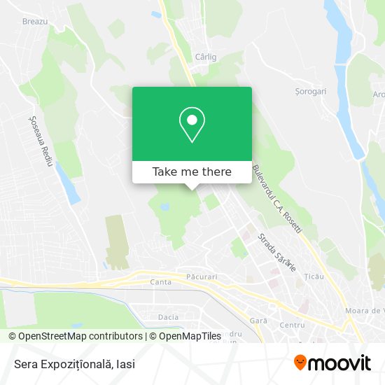 Sera Expozițîonală map