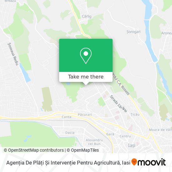 Agenția De Plăți Și Intervenție Pentru Agricultură map