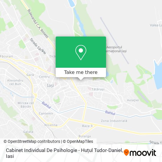 Cabinet Individual De Psihologie - Huțul Tudor-Daniel map