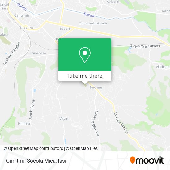 Cimitirul Socola Mică map