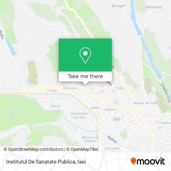 Institutul De Sanatate Publica map