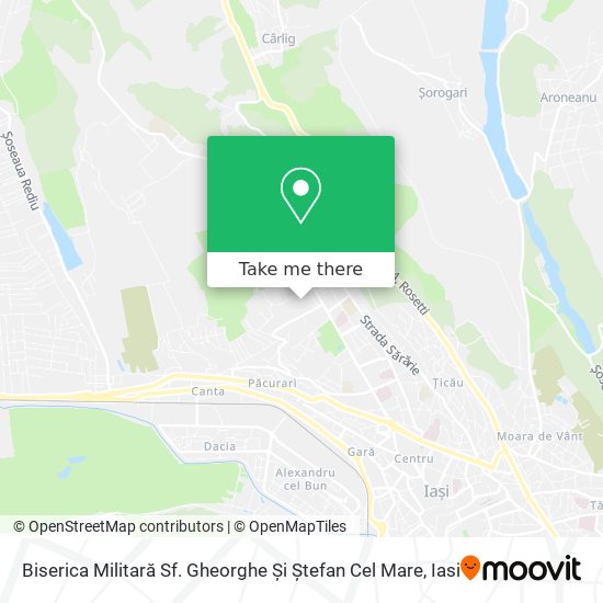 Biserica Militară Sf. Gheorghe Și Ștefan Cel Mare map