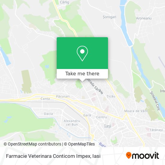 Farmacie Veterinara Conticom Impex map