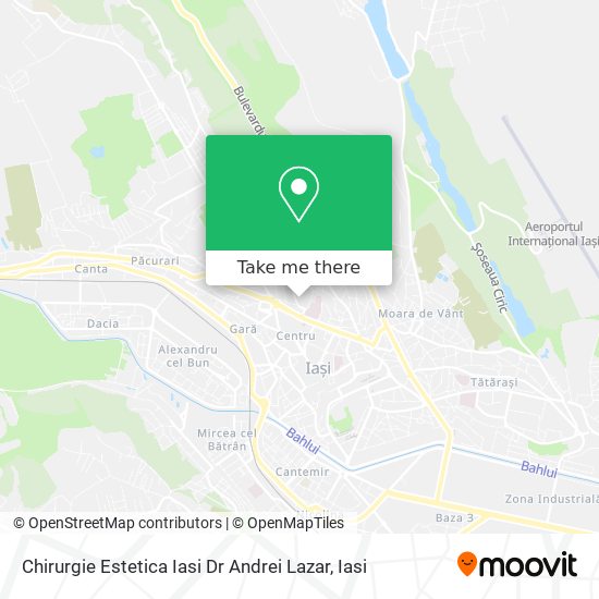 Chirurgie Estetica Iasi Dr Andrei Lazar map
