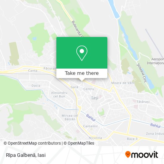 Rîpa Galbenă map