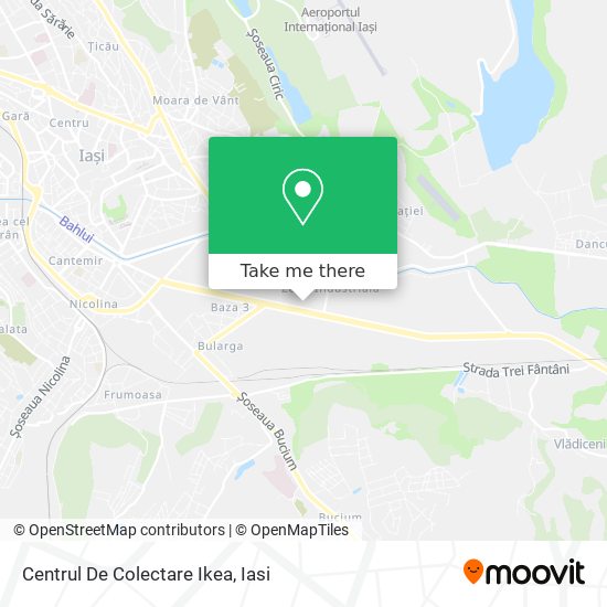 Centrul De Colectare Ikea map