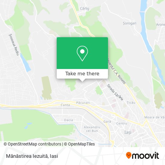 Mănăstirea Iezuită map