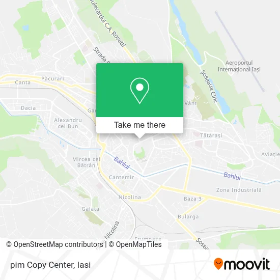 pim Copy Center map