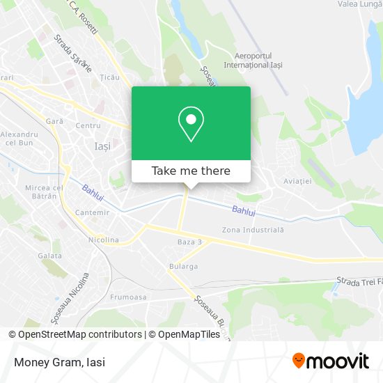 Money Gram map