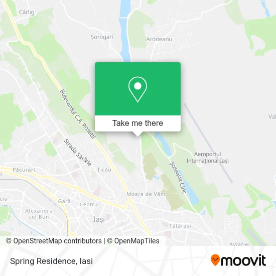 Spring Residence map