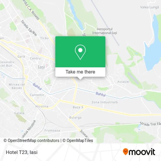 Hotel T23 map