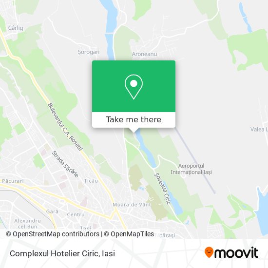 Complexul Hotelier Ciric map