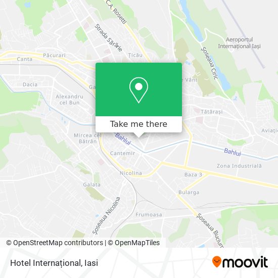 Hotel Internațional map