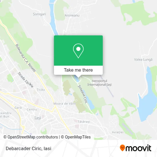 Debarcader Ciric map