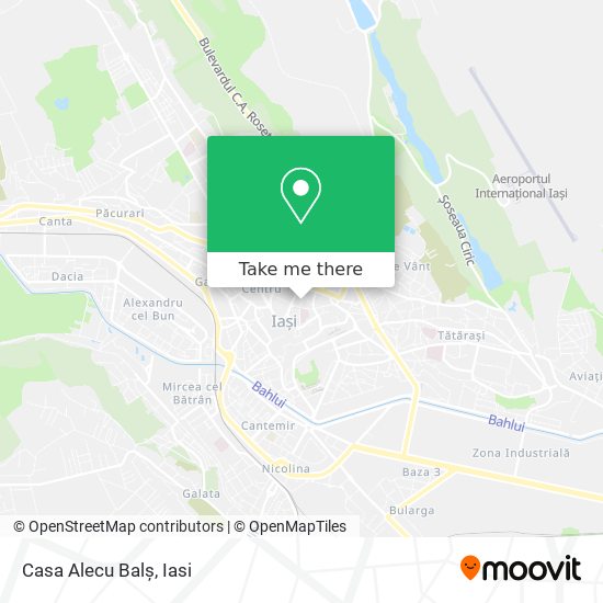 Casa Alecu Balș map