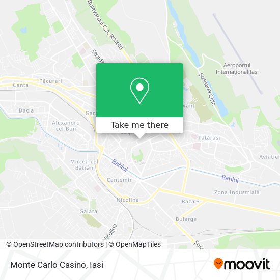 Monte Carlo Casino map