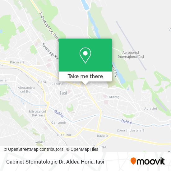 Cabinet Stomatologic Dr. Aldea Horia map