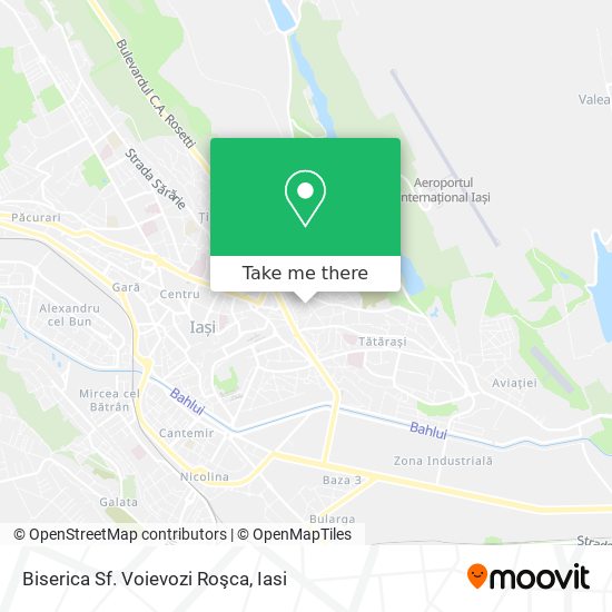 Biserica Sf. Voievozi Roşca map
