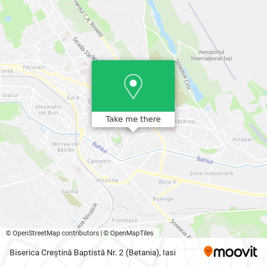 Biserica Creștină Baptistă Nr. 2 (Betania) map
