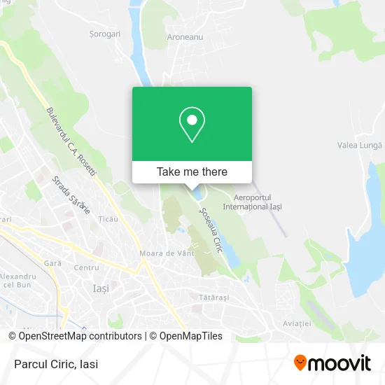 Parcul Ciric map