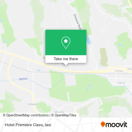 Hotel Premiere Class map