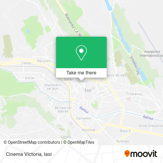 Cinema Victoria map