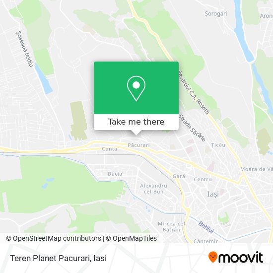 Teren Planet Pacurari map