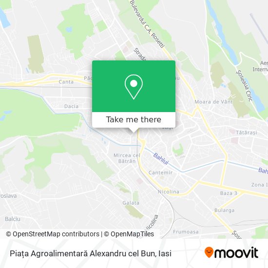 Piața Agroalimentară Alexandru cel Bun map