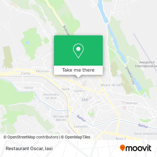 Restaurant Oscar map