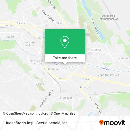 Judecătoria Iaşi - Secţia penală map