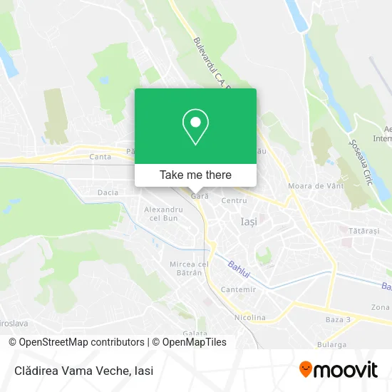 Clădirea Vama Veche map