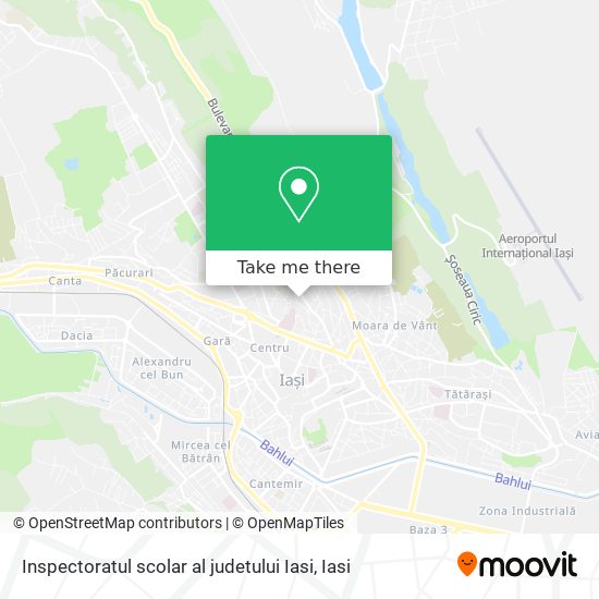 Inspectoratul scolar al judetului Iasi map